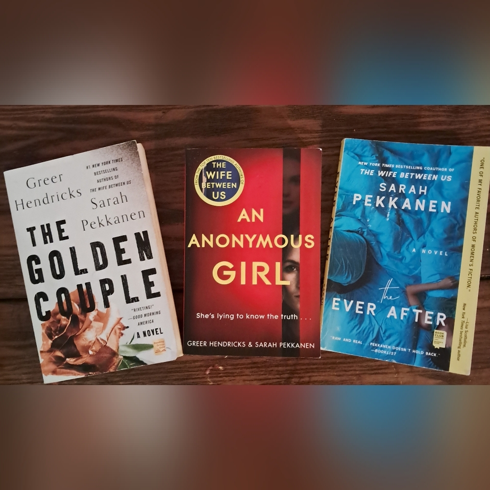 3 Paperback Books by Sarah Pekkanen